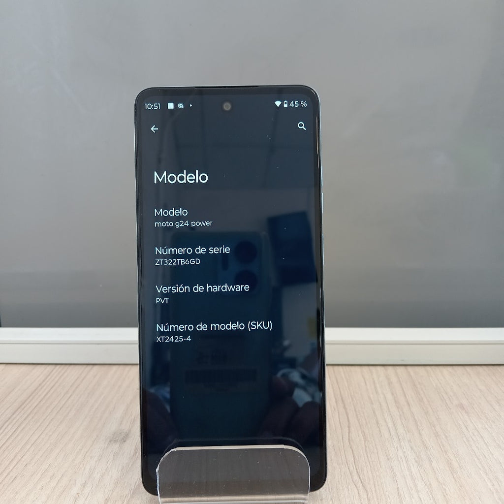 CELULAR MOTOROLA MOTO G24 POWER XT2425-4 (2024) 256 GB 8 GB RAM (SEMINUEVO)