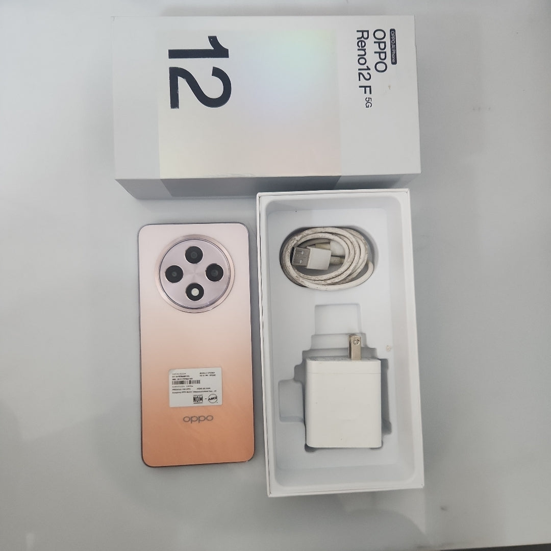 CELULAR OPPO  RENO 12F 5G CPH2637 256 GB 12 GB RAM (SEMINUEVO)