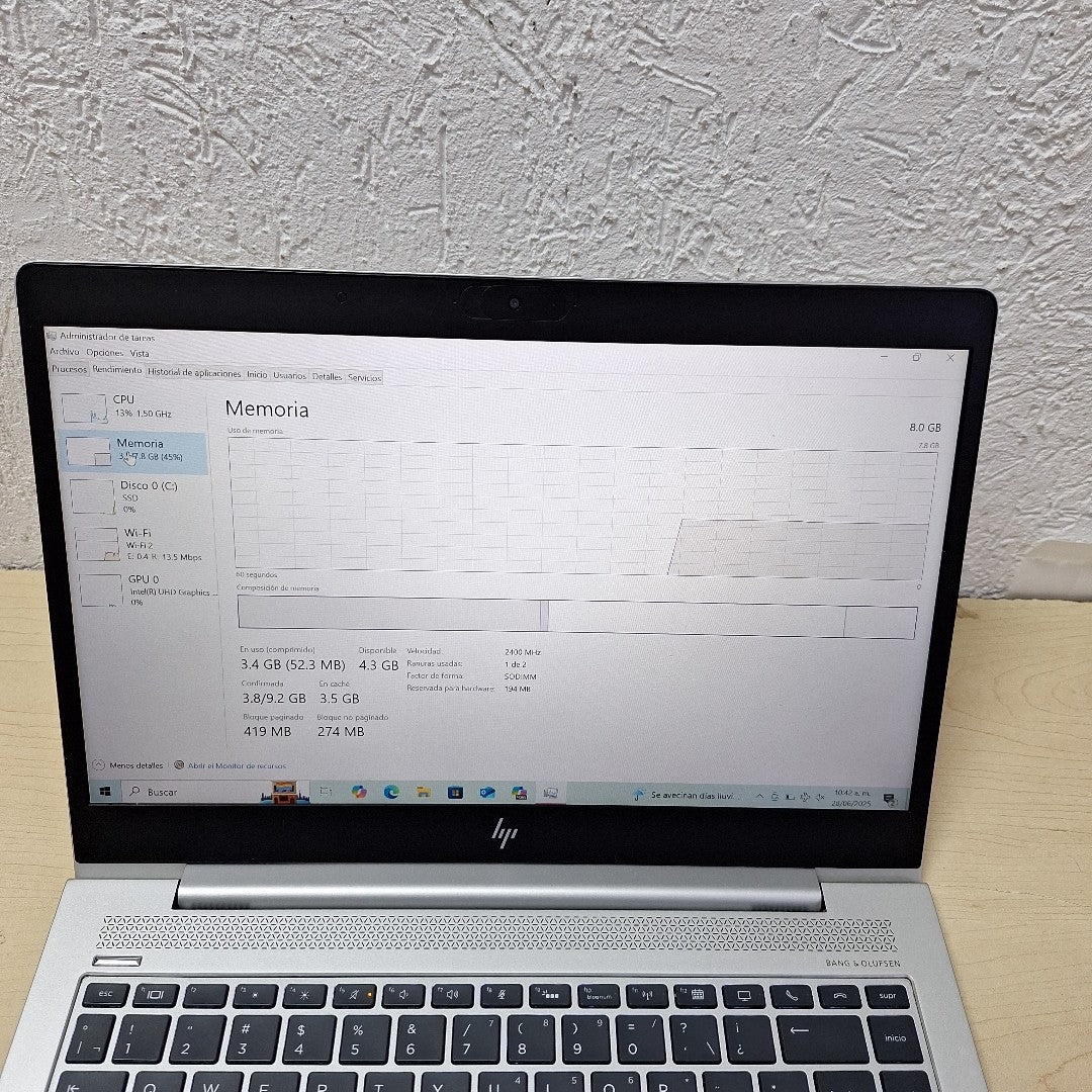 LAPTOP HP ELITEBOOK 840 G6 (2022) 256 GB SSD 8 GB RAM