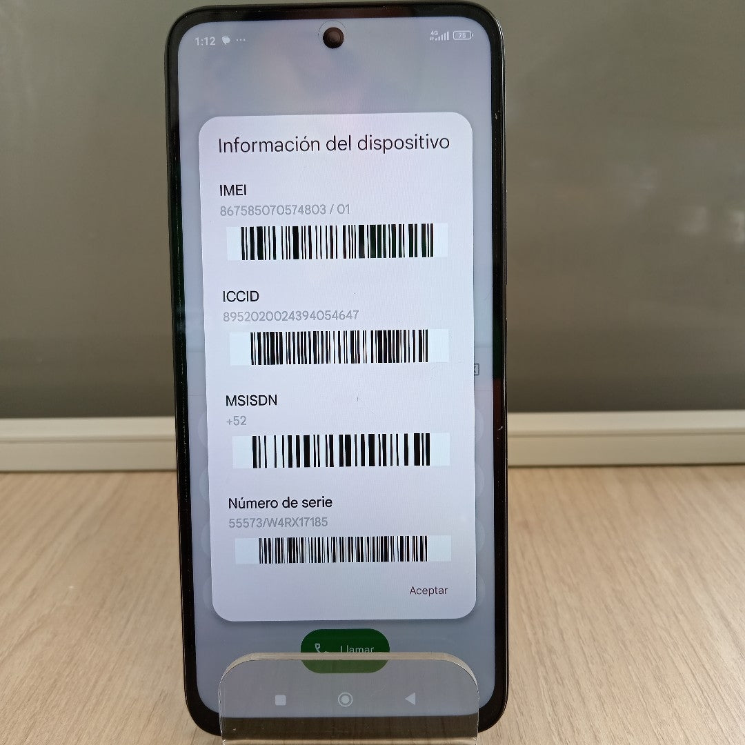 CELULAR XIAOMI REDMI 13 24049RN28L (2024) 256 GB 8 GB RAM (SEMINUEVO)