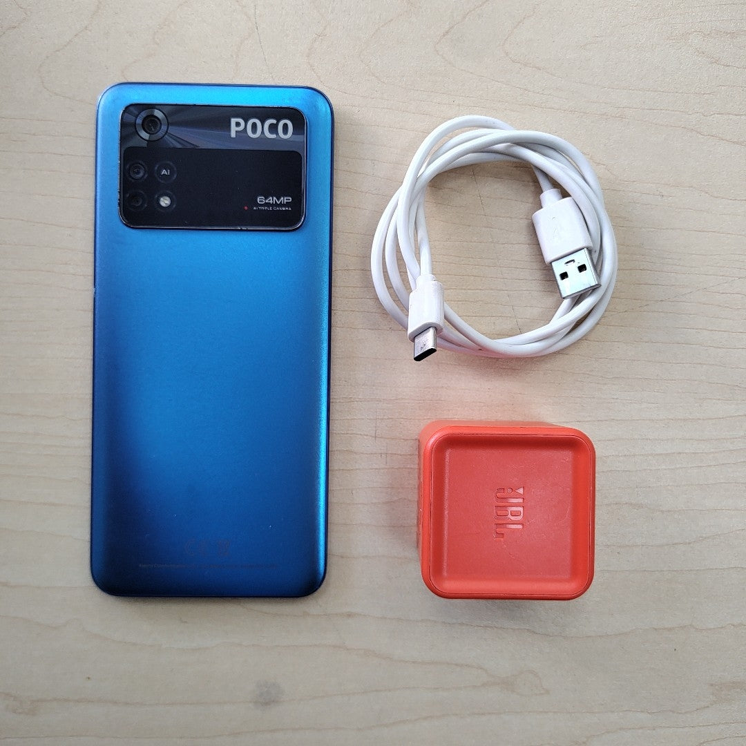 CELULAR XIAOMI POCO M4 PRO 2201117PG 128 GB 6 GB RAM (SEMINUEVO)