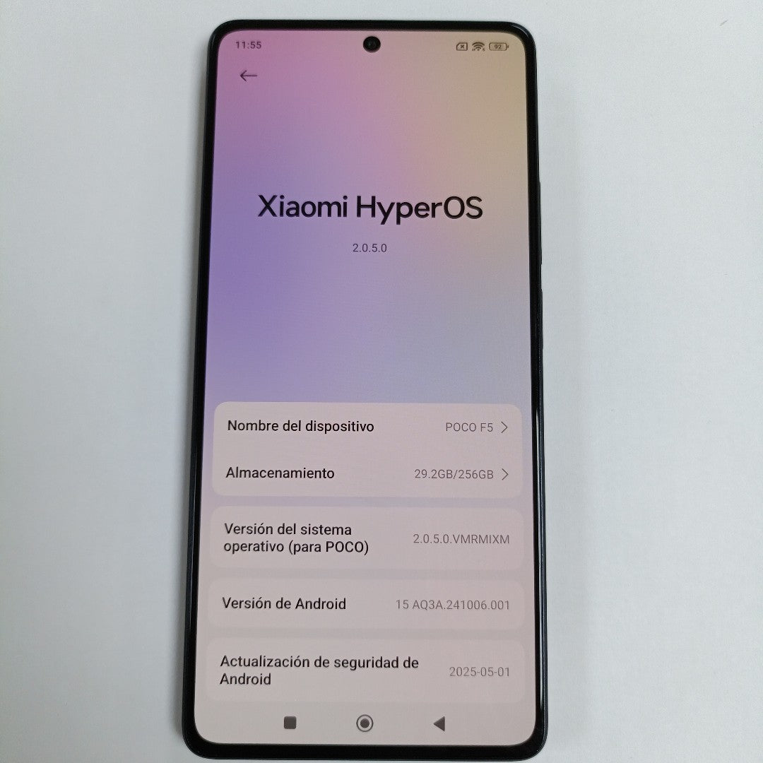 CELULAR XIAOMI POCO F5 23049PCD8G (2023) 256 GB 12 GB RAM (SEMINUEVO)