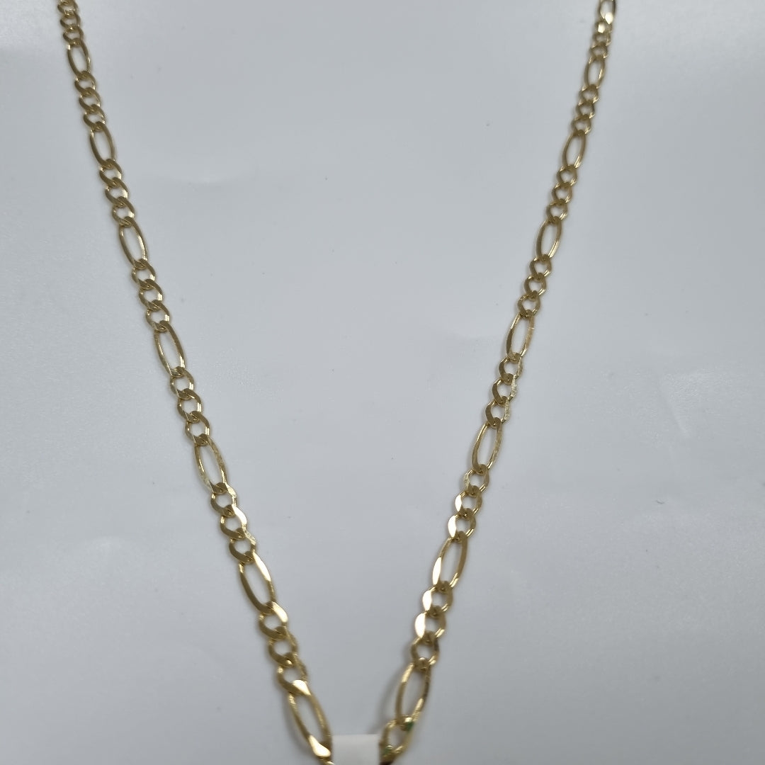 CADENAS CARTIER 3*1 AMARILLA ORO 14K 7.1 (NUEVO)