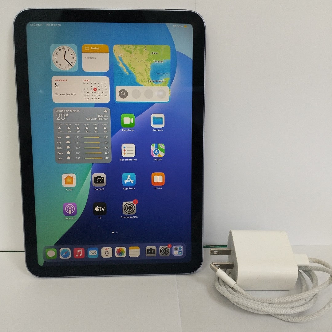 TABLETA APPLE IPAD MINI 6 A2567 256 GB 4 GB RAM (SEMINUEVO)
