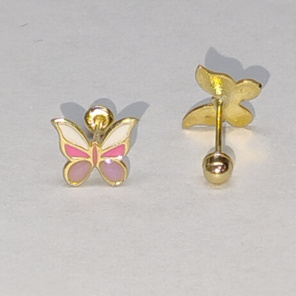 BROQUELES ORO 10K 1 (NUEVO)