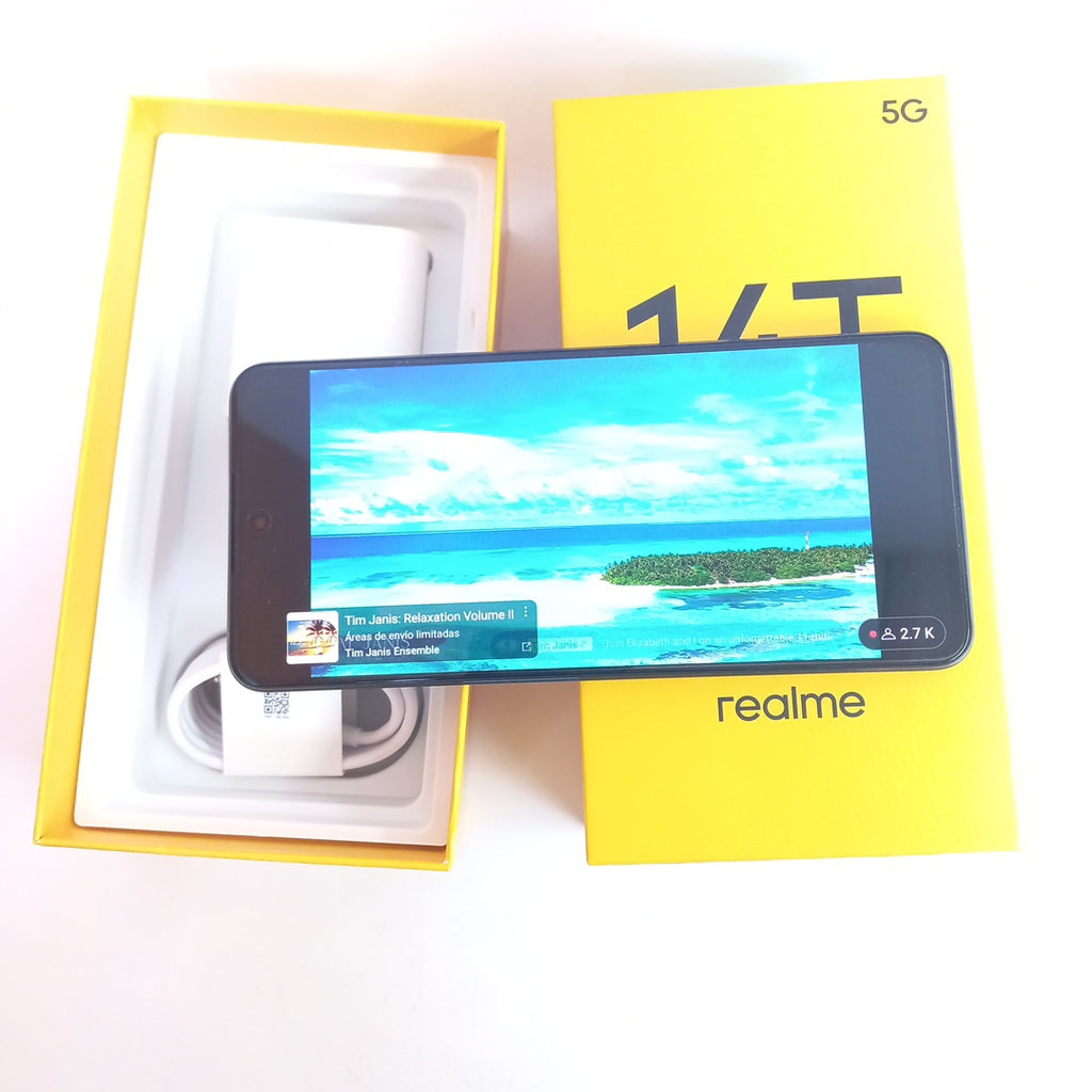 CELULAR REALME 14T 5G RMX5078 (2024) 256 GB 8 GB RAM (SEMINUEVO)