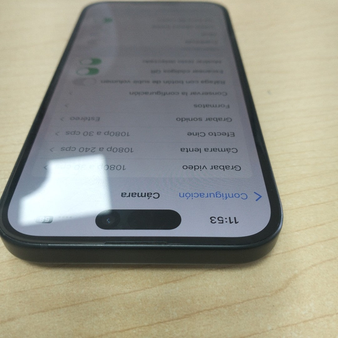 CELULAR APPLE IPHONE 15 A3089 (2023) 256 GB 6 GB RAM (SEMINUEVO)