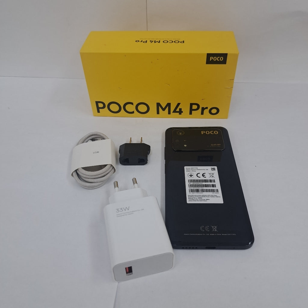 CELULAR XIAOMI POCO M4 PRO 2201117PG 256 GB 8 GB RAM (SEMINUEVO)