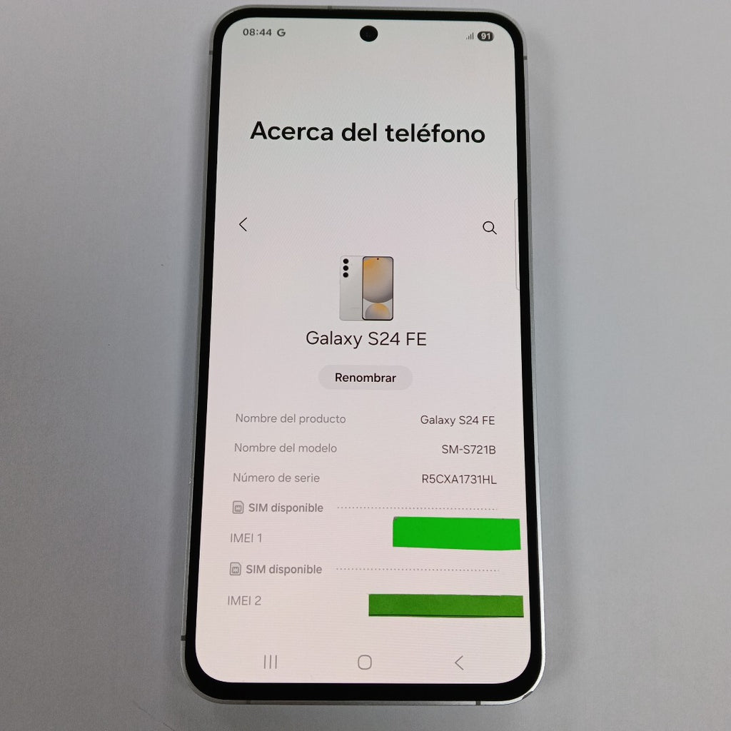 CELULAR SAMSUNG GALAXY S24 FE SM-S721B 256 GB 8 GB RAM (SEMINUEVO)