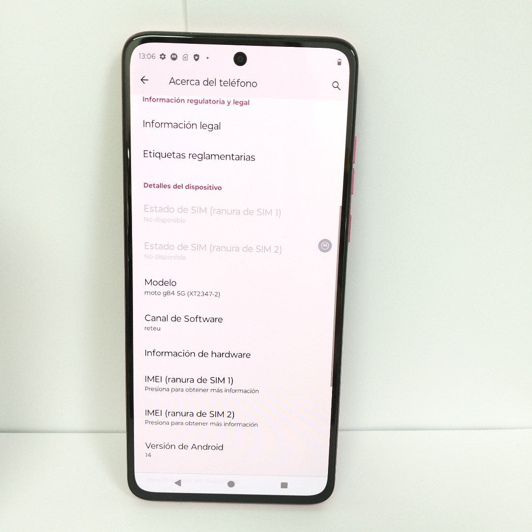 CELULAR MOTOROLA MOTO G84 XT2347-2 (2023) 256 GB 12 GB RAM (SEMINUEVO)