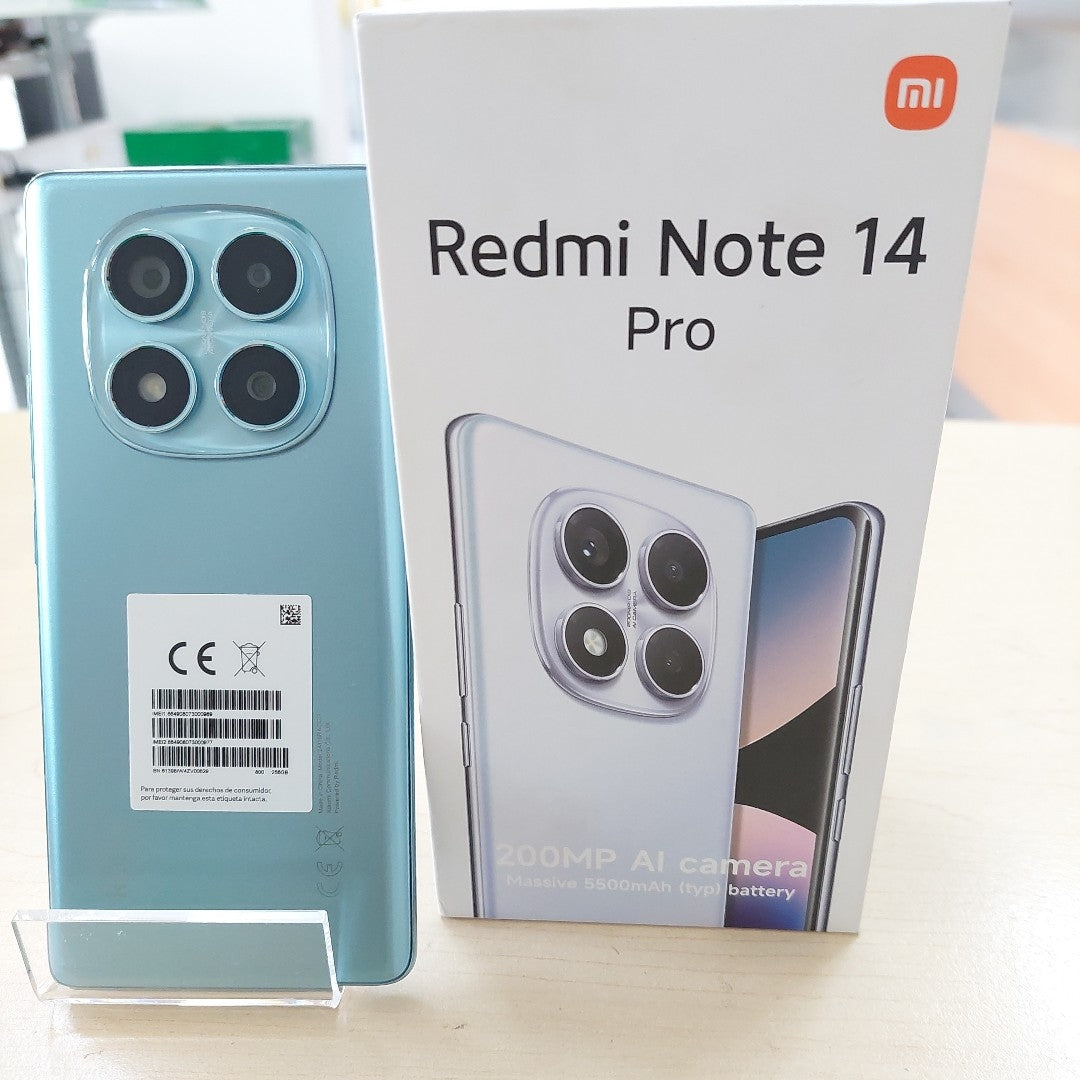 CELULAR XIAOMI REDMI NOTE 14 PRO 24116RACCG (2024) 256 GB 8 GB RAM (SEMINUEVO)