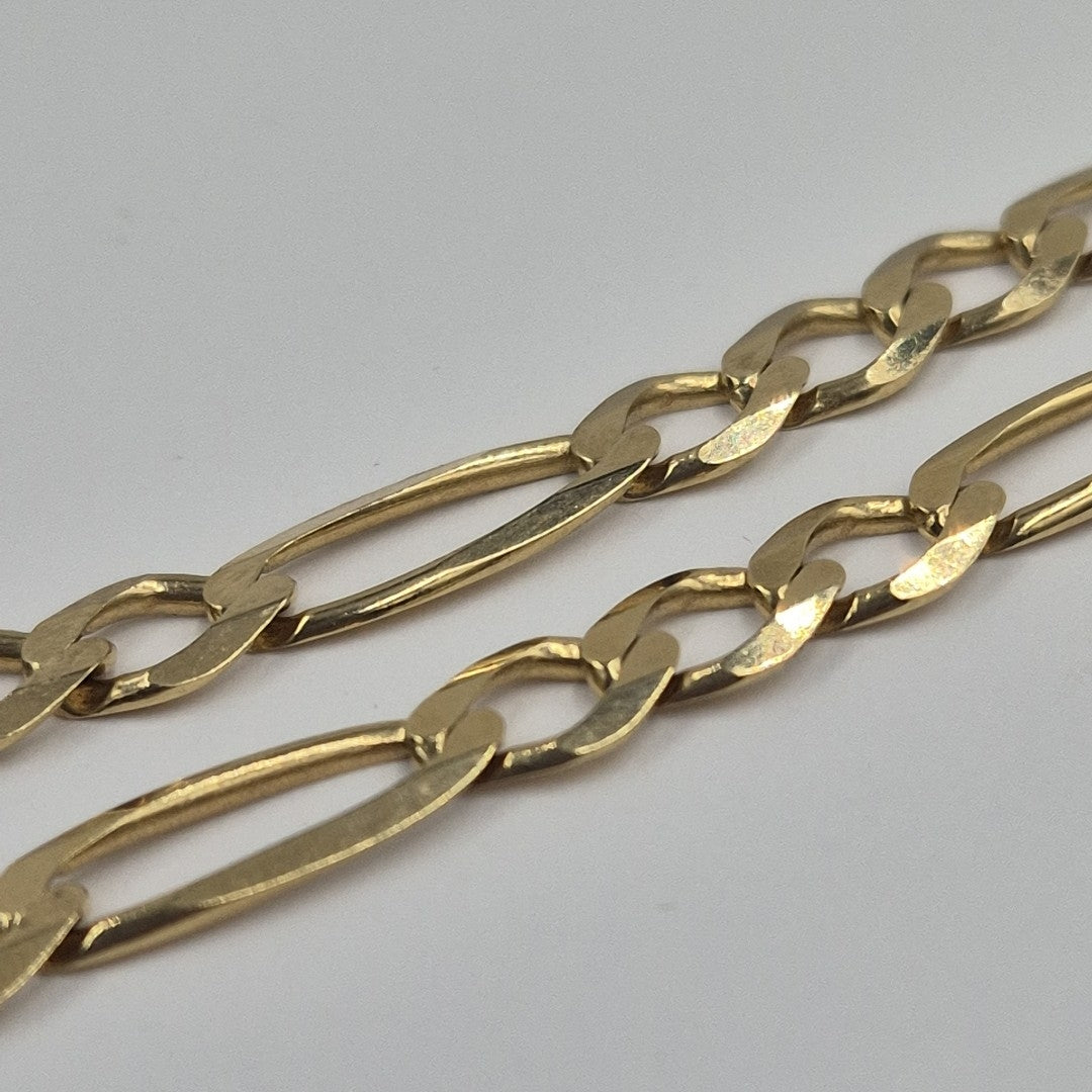 CADENAS CARTIER 3*1 AMARILLA ORO 14K 22 (NUEVO)