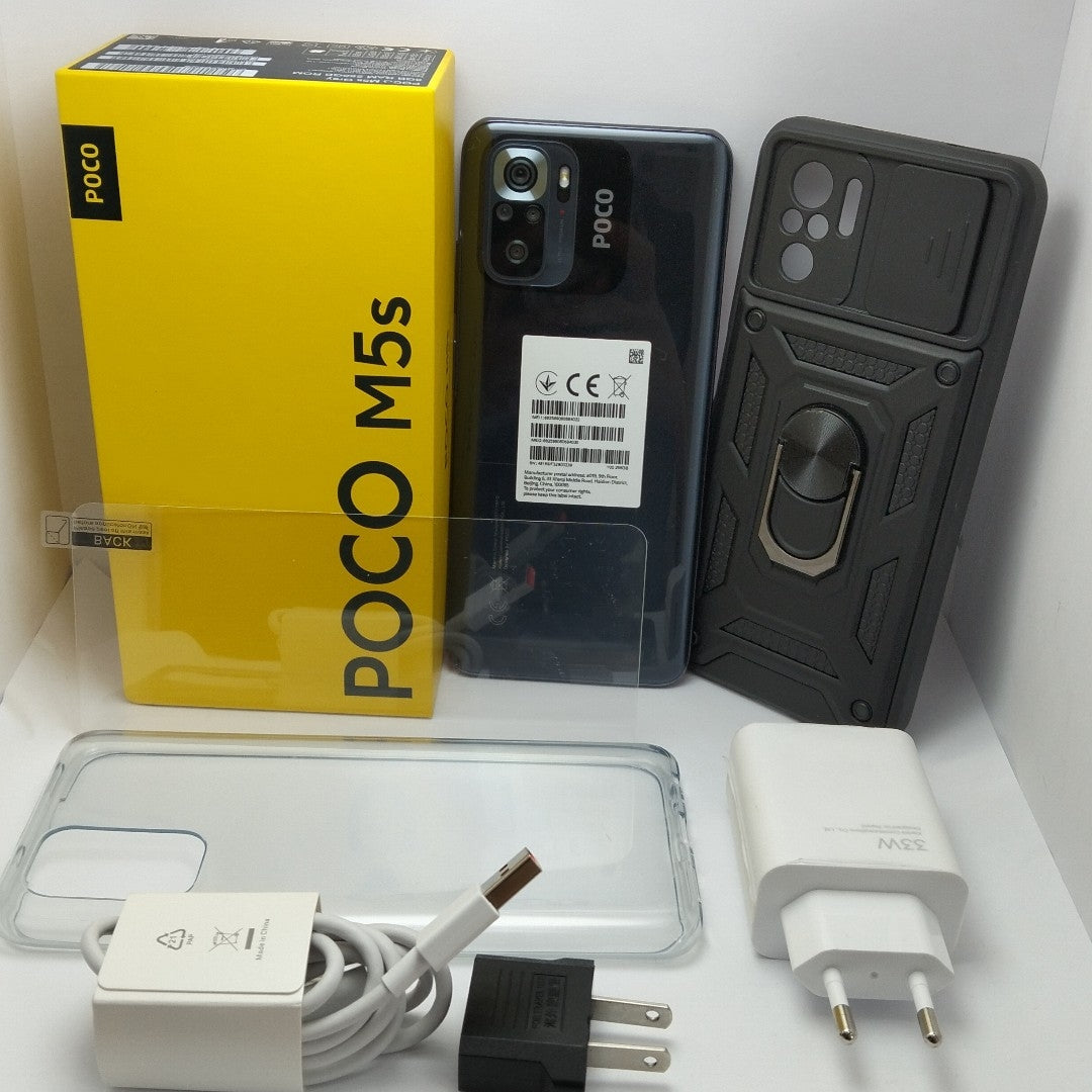 CELULAR XIAOMI POCO M5S 2207117BPG 256 GB 8 GB RAM (SEMINUEVO)