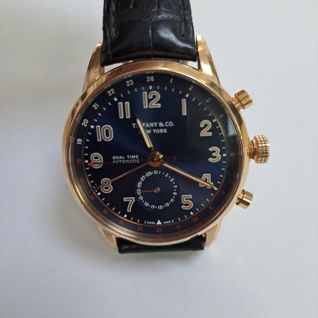   RELOJ CABALLERO   TIFFANY   CT60 DUAL TIME (SEMINUEVO)