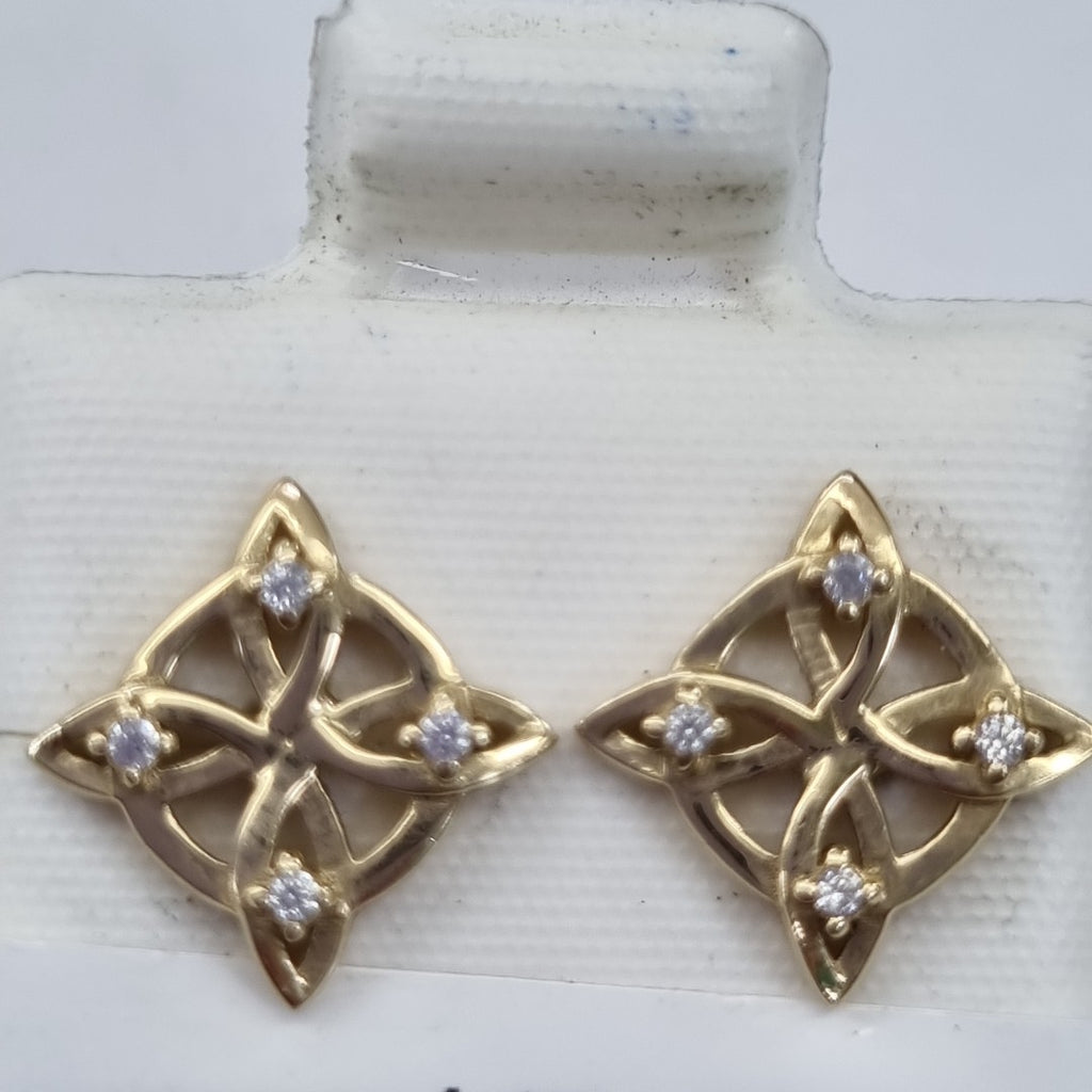 BROQUELES ORO 14K 1.3 (NUEVO)