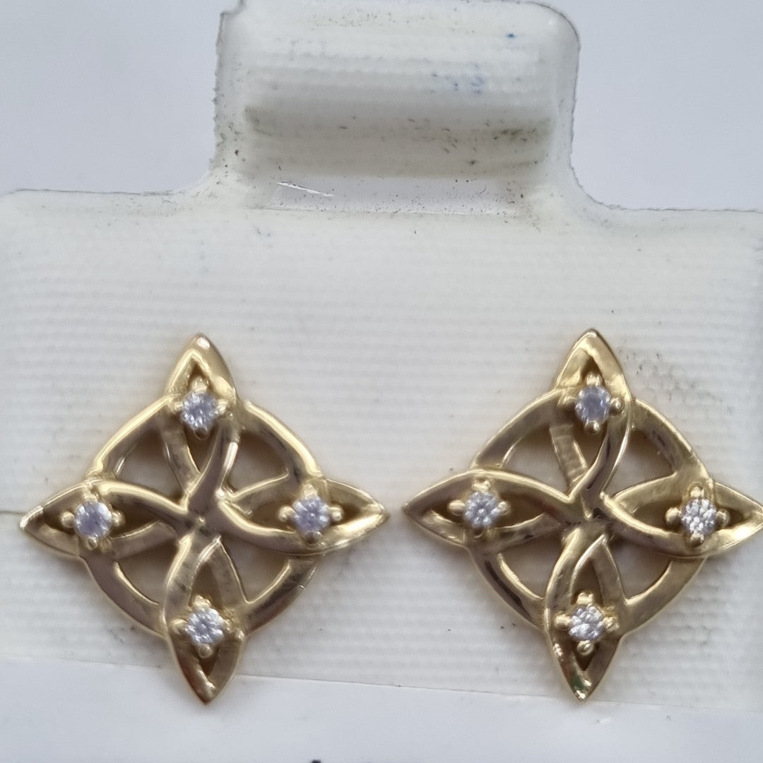 BROQUELES ORO 14K 1.3 (NUEVO)