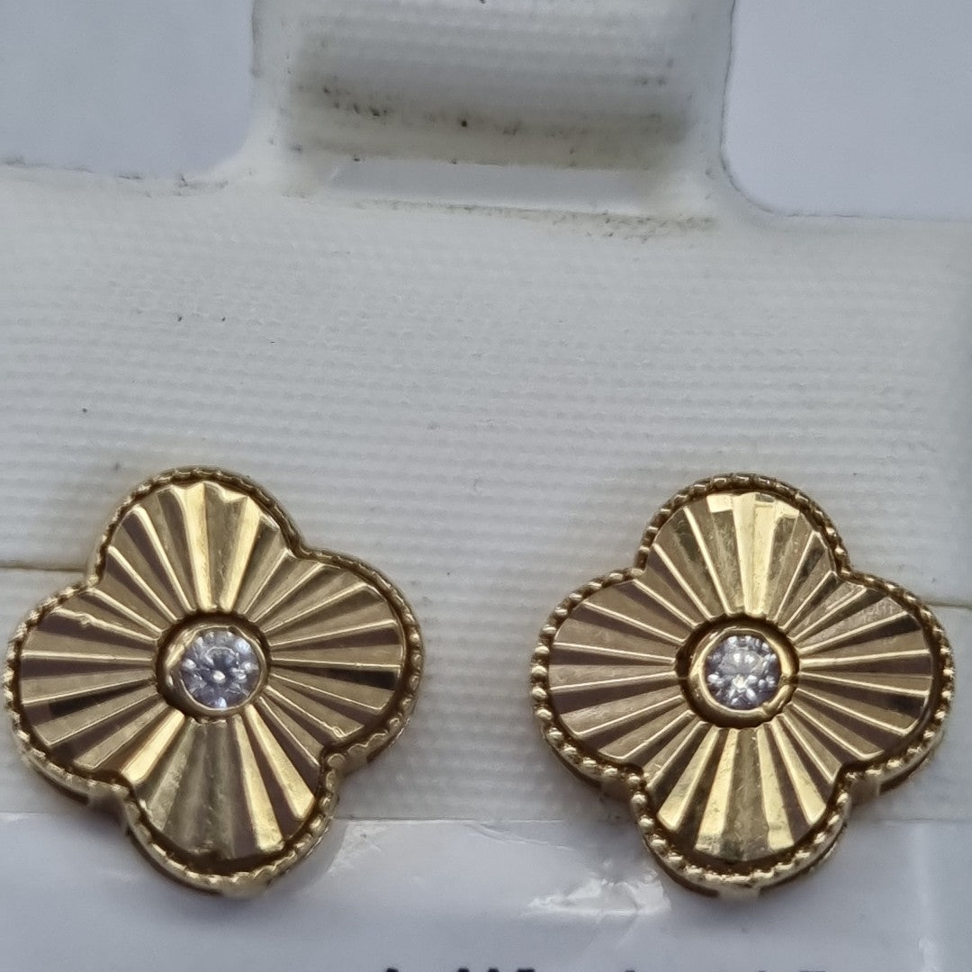 BROQUELES ORO 14K 1.4 (NUEVO)