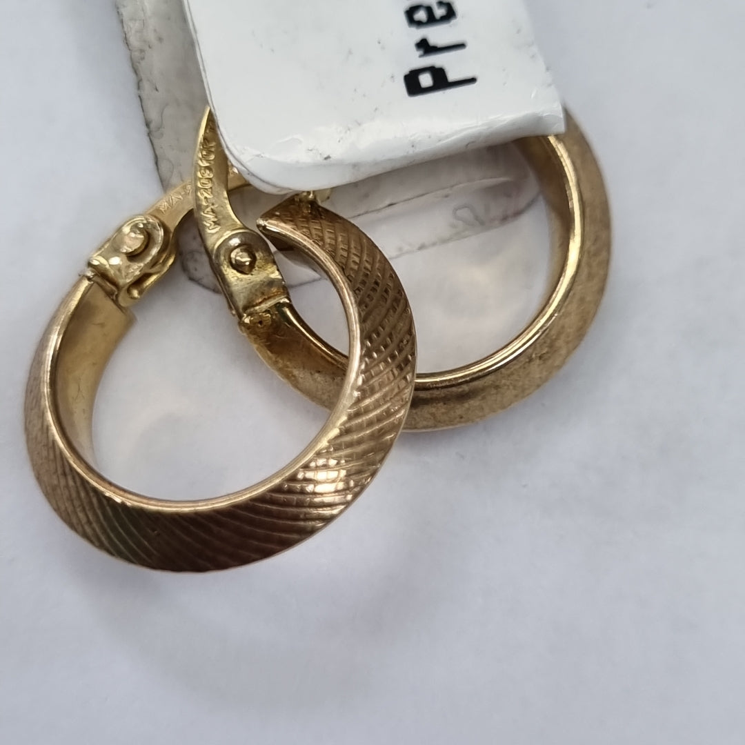 ARRACADAS ORO 10K 1.2 (NUEVO)