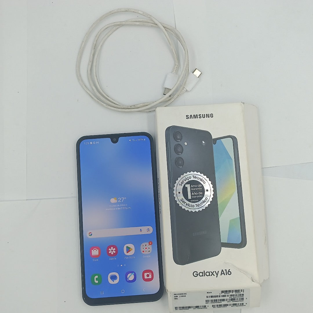 CELULAR SAMSUNG GALAXY A16 SM-A165M (2024) 128 GB 6 GB RAM (SEMINUEVO)