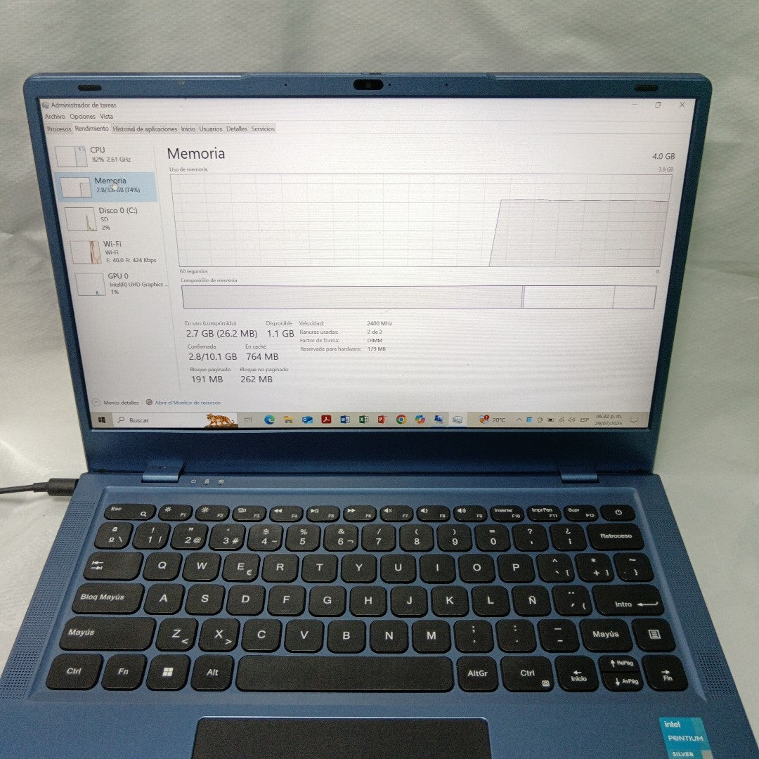 LAPTOP RCA RWNP41424 128 GB 4 GB RAM (SEMINUEVO)