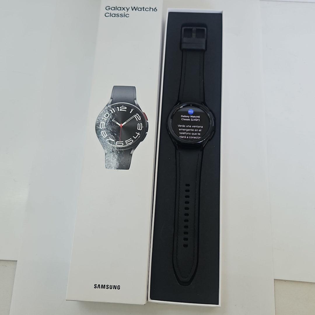 SMARTWATCH SAMSUNG GALAXY WATCH 6 CLASSIC SM-R950 43 MM GPS (SEMINUEVO)