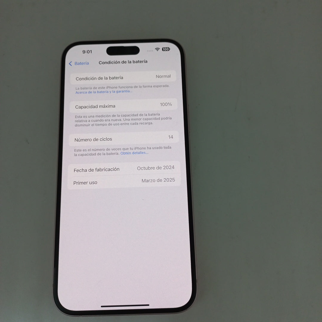 CELULAR APPLE IPHONE 15 PLUS A3093 (2023) 256 GB 6 GB RAM (SEMINUEVO)