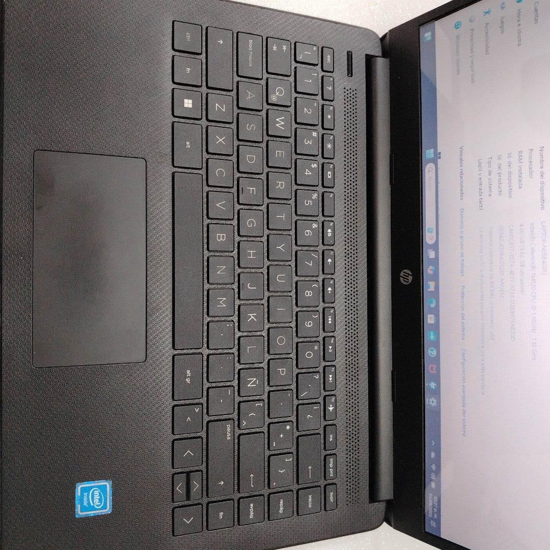LAPTOP HP 14-DQ0501LA (2022) 256 GB SSD 4 GB RAM (SEMINUEVO)
