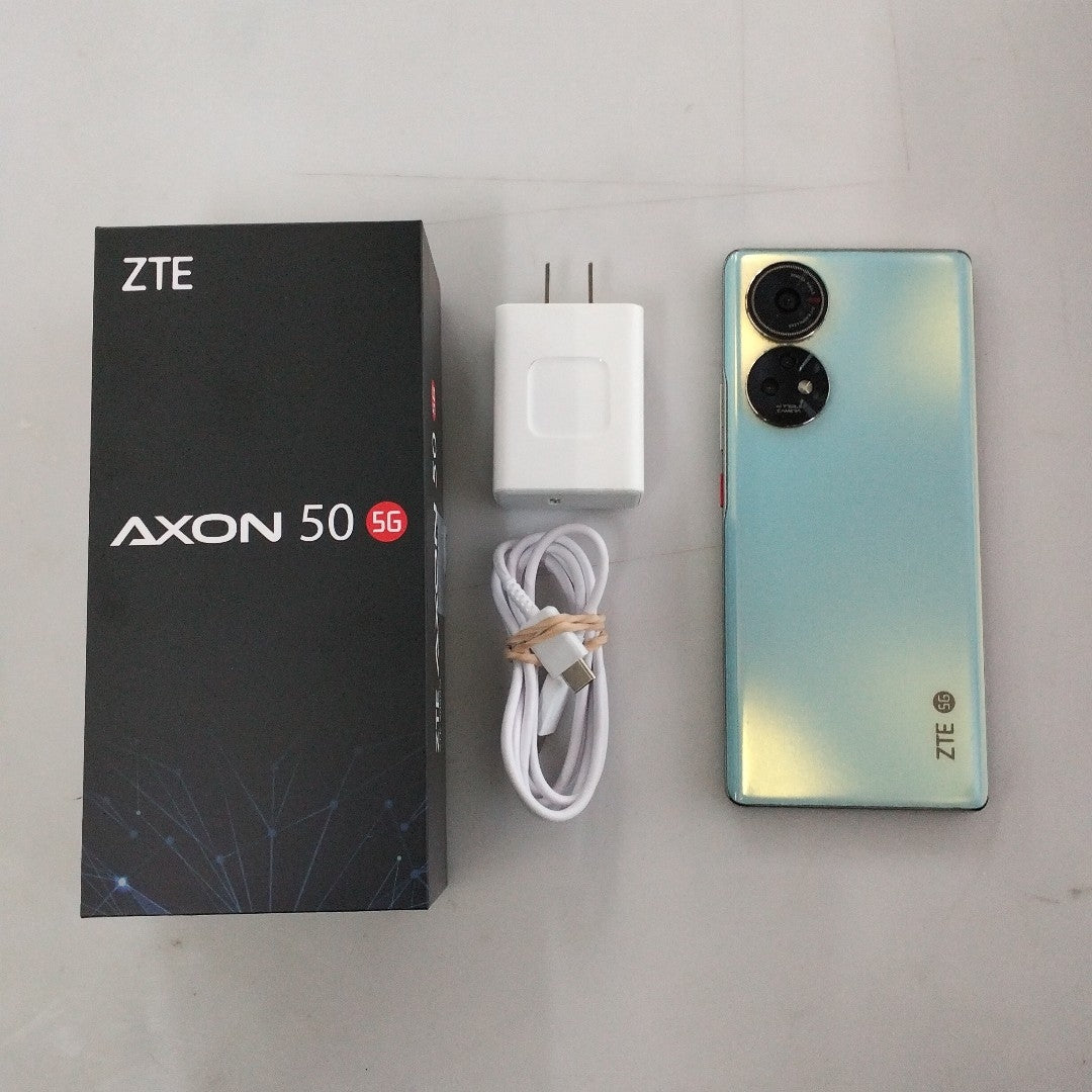 CELULAR ZTE AXON 50 5G 9050N 256 GB 6 GB RAM (SEMINUEVO)