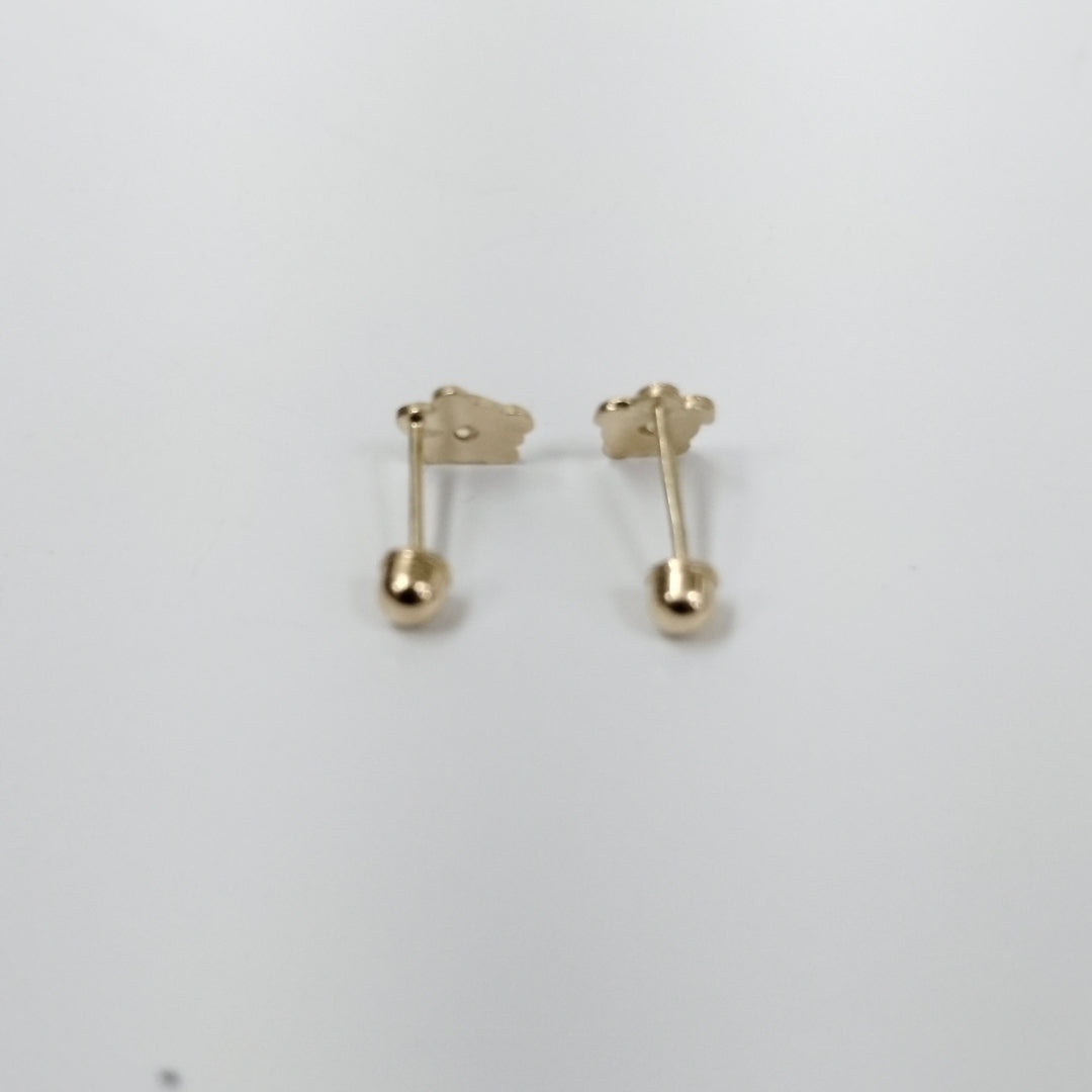 BROQUELES ORO 14K 1 (NUEVO)
