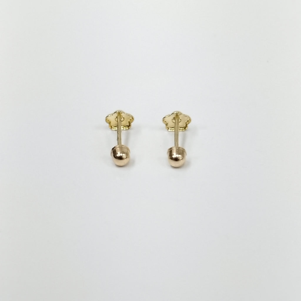 BROQUELES ORO 14K 1 (NUEVO)