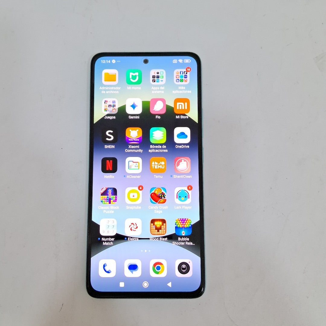 CELULAR XIAOMI REDMI NOTE 14 24117RN76L (2025) 256 GB 8 GB RAM (SEMINUEVO)