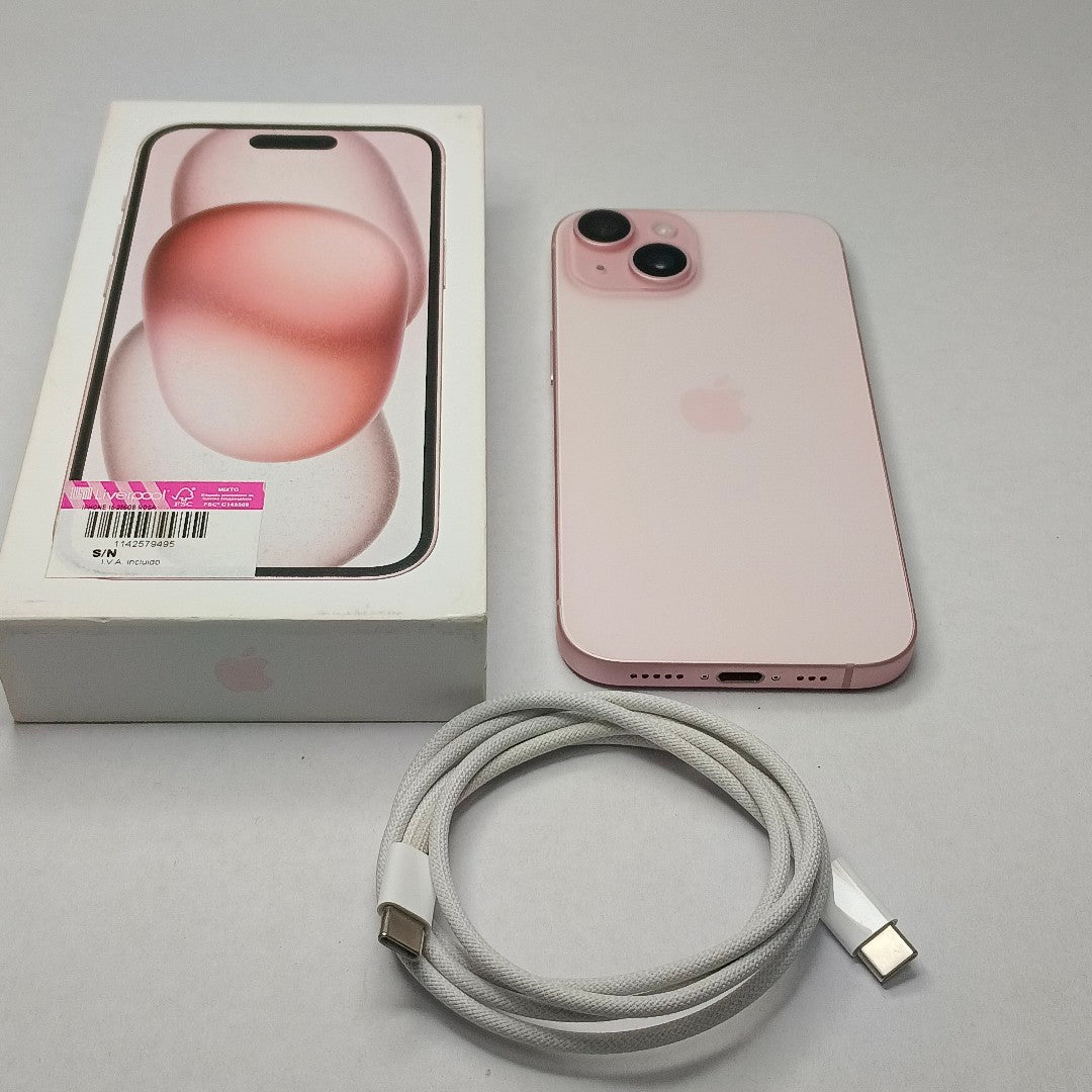 CELULAR APPLE IPHONE 15 A3089 (2023) 256 GB 6 GB RAM (SEMINUEVO)