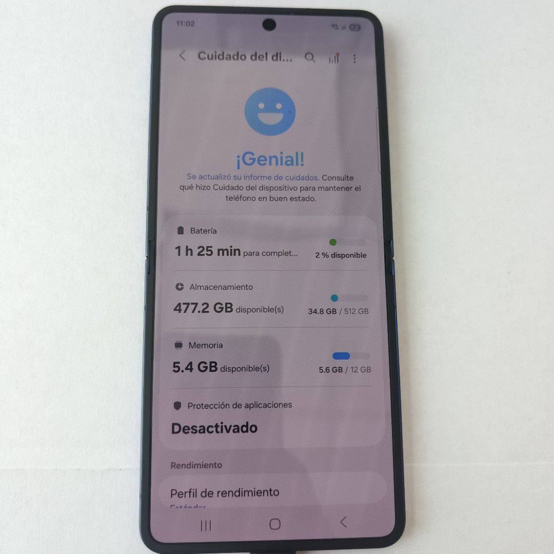 CELULAR SAMSUNG GALAXY Z FLIP 7 SM-F766B (2025) 512 GB 12 GB RAM (SEMINUEVO)