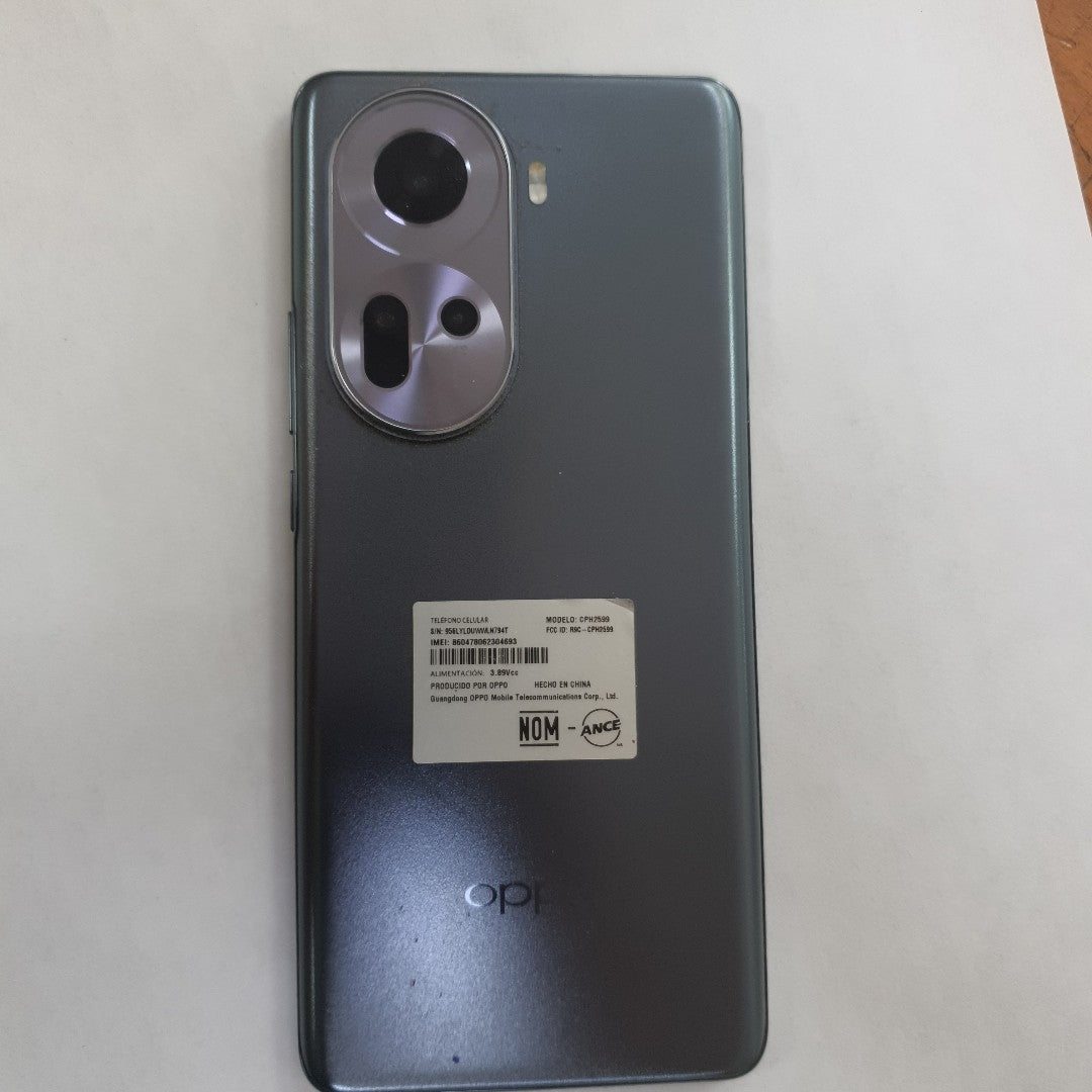CELULAR OPPO  RENO11 5G CPH2599 (2024) 256 GB 8 GB RAM (SEMINUEVO)