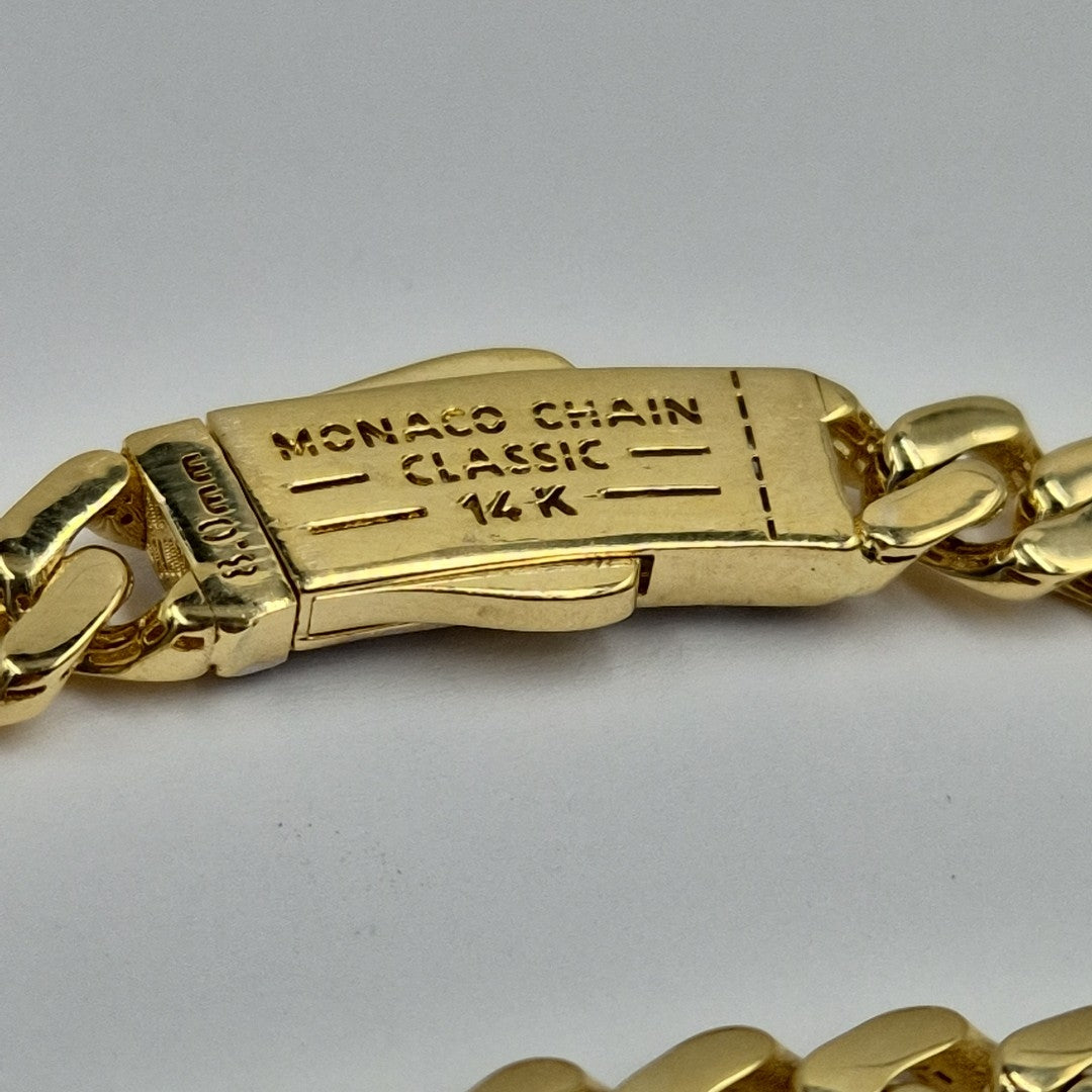 CADENA MONACO ORO 14K 30.1 (NUEVO)