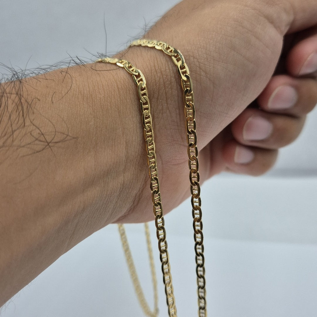 CADENAS GUCHI ORO 14K 11.1 (NUEVO)