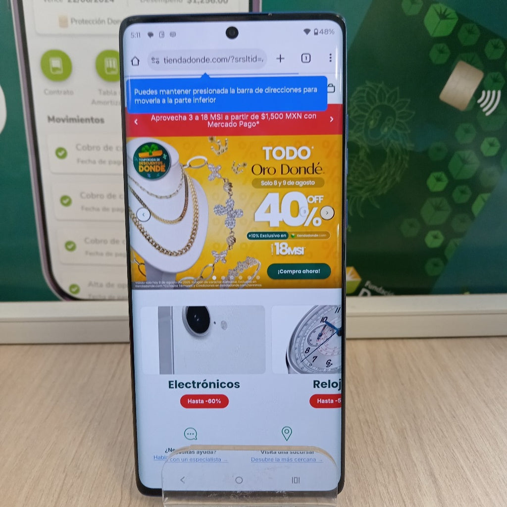 CELULAR MOTOROLA MOTO G85 5G XT2427-1 256 GB 8 GB RAM (SEMINUEVO)