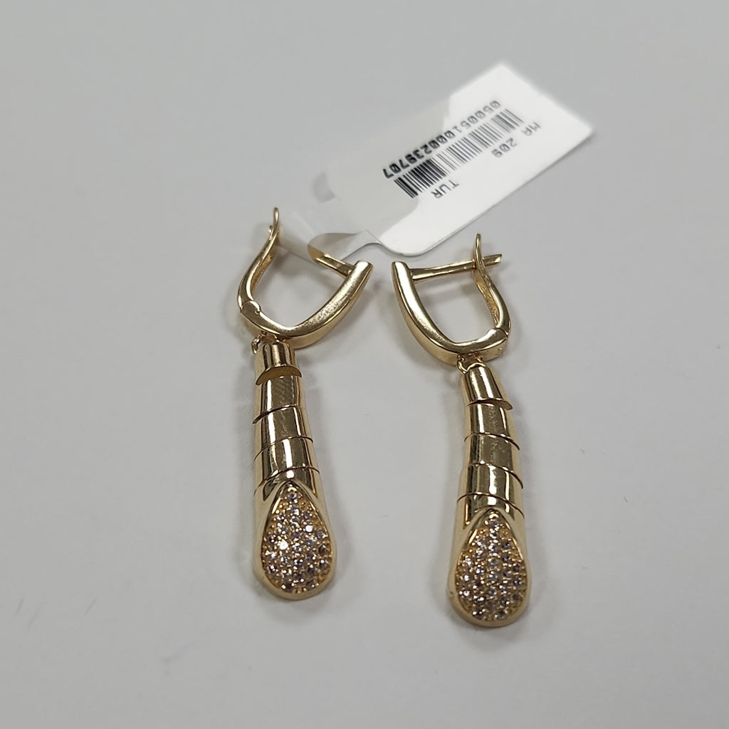 BROQUELES ORO 14K 5.8 (NUEVO)