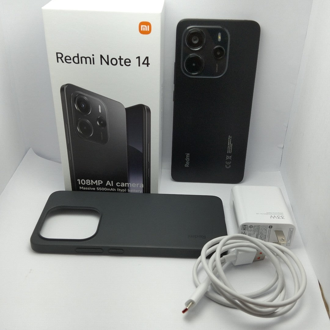 CELULAR XIAOMI REDMI NOTE 14 24117RN76L (2025) 256 GB 8 GB RAM (SEMINUEVO)