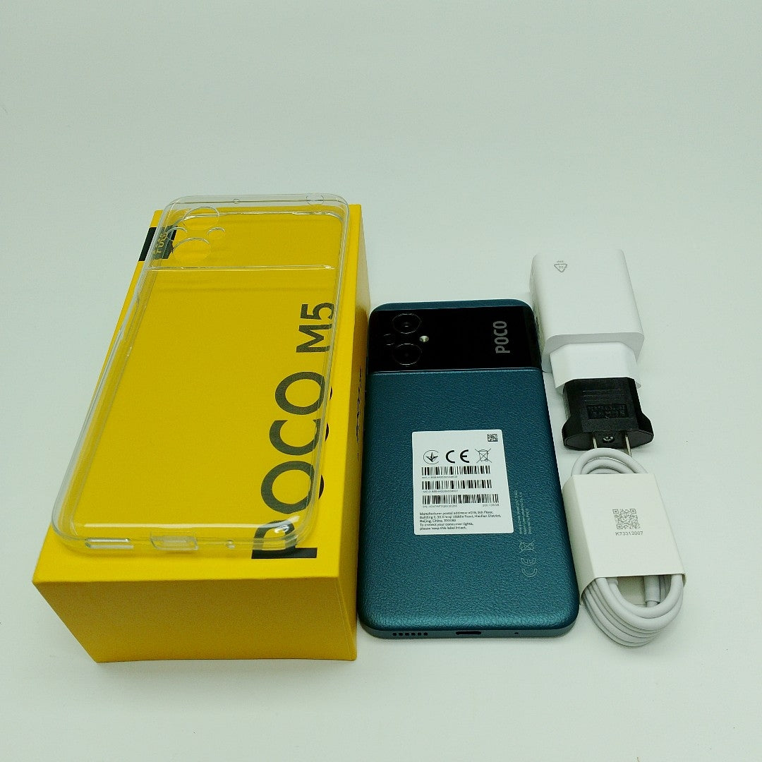 CELULAR XIAOMI POCO M5 22071219CG (2022) 128 GB 6 GB RAM (SEMINUEVO)