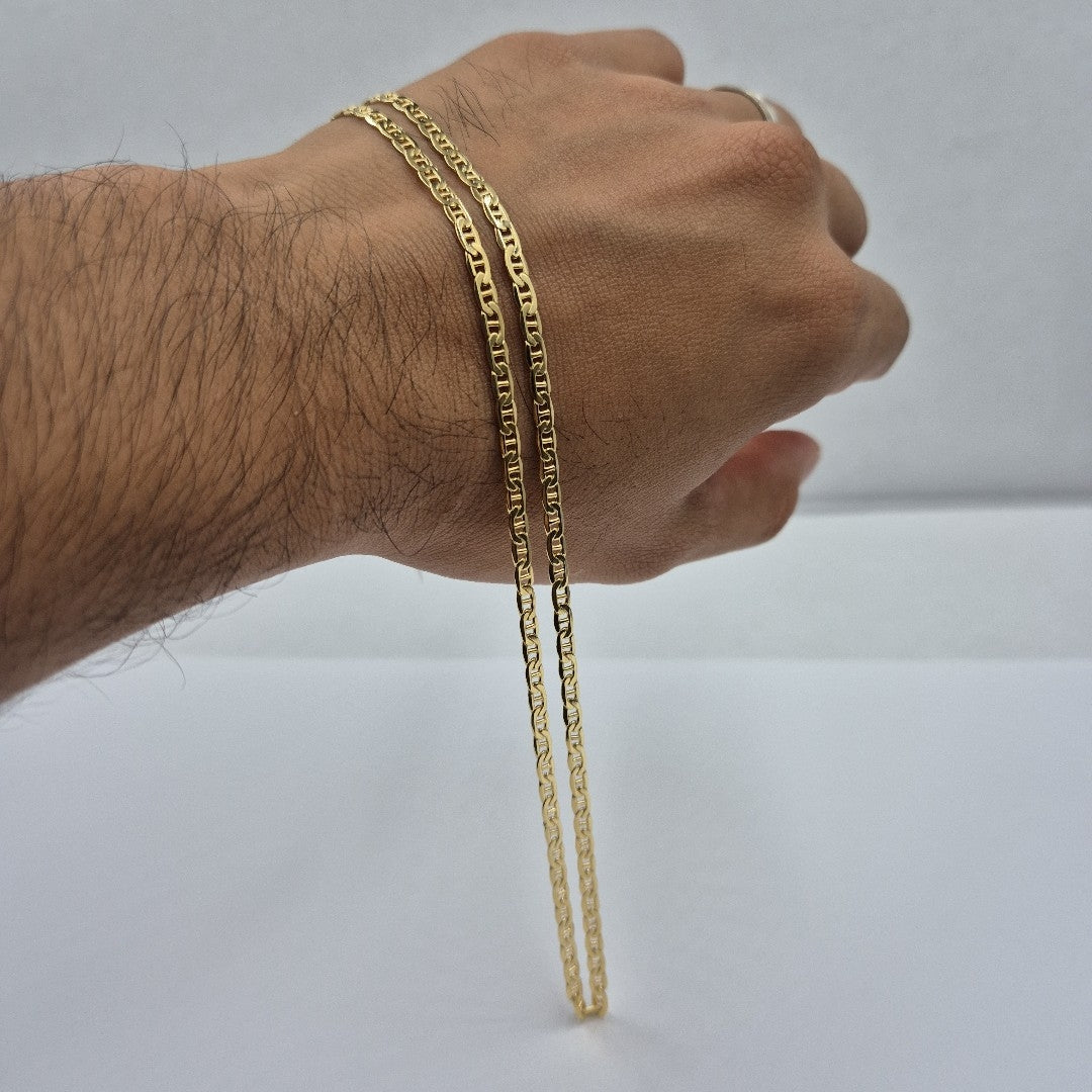 CADENAS GUCHI ORO 14K 10.1 (NUEVO)