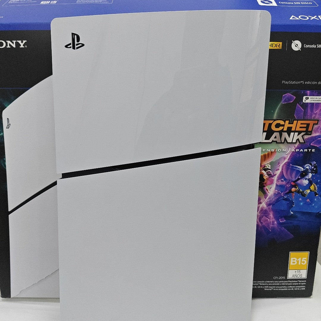CONSOLA DE VIDEOJUEGO SONY PS5 SLIM DIGITAL 1 TB SSD (SEMINUEVO)