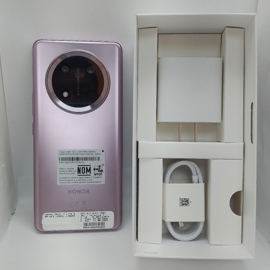 CELULAR HONOR MAGIC 7 LITE BRP-NX3 (2025) 512 GB 8 GB RAM