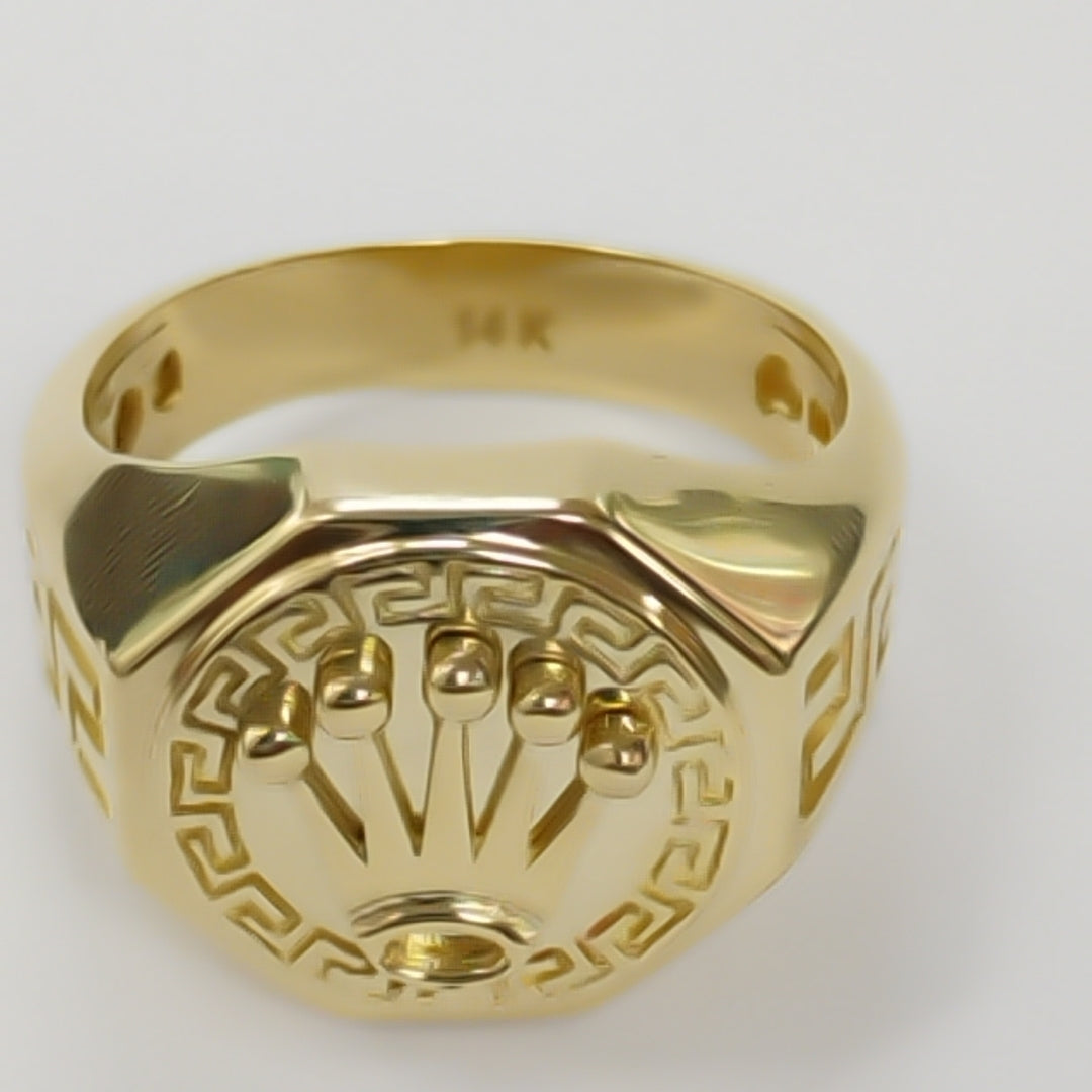 ANILLOS CABALLERO ORO 14K 10.2 (NUEVO)