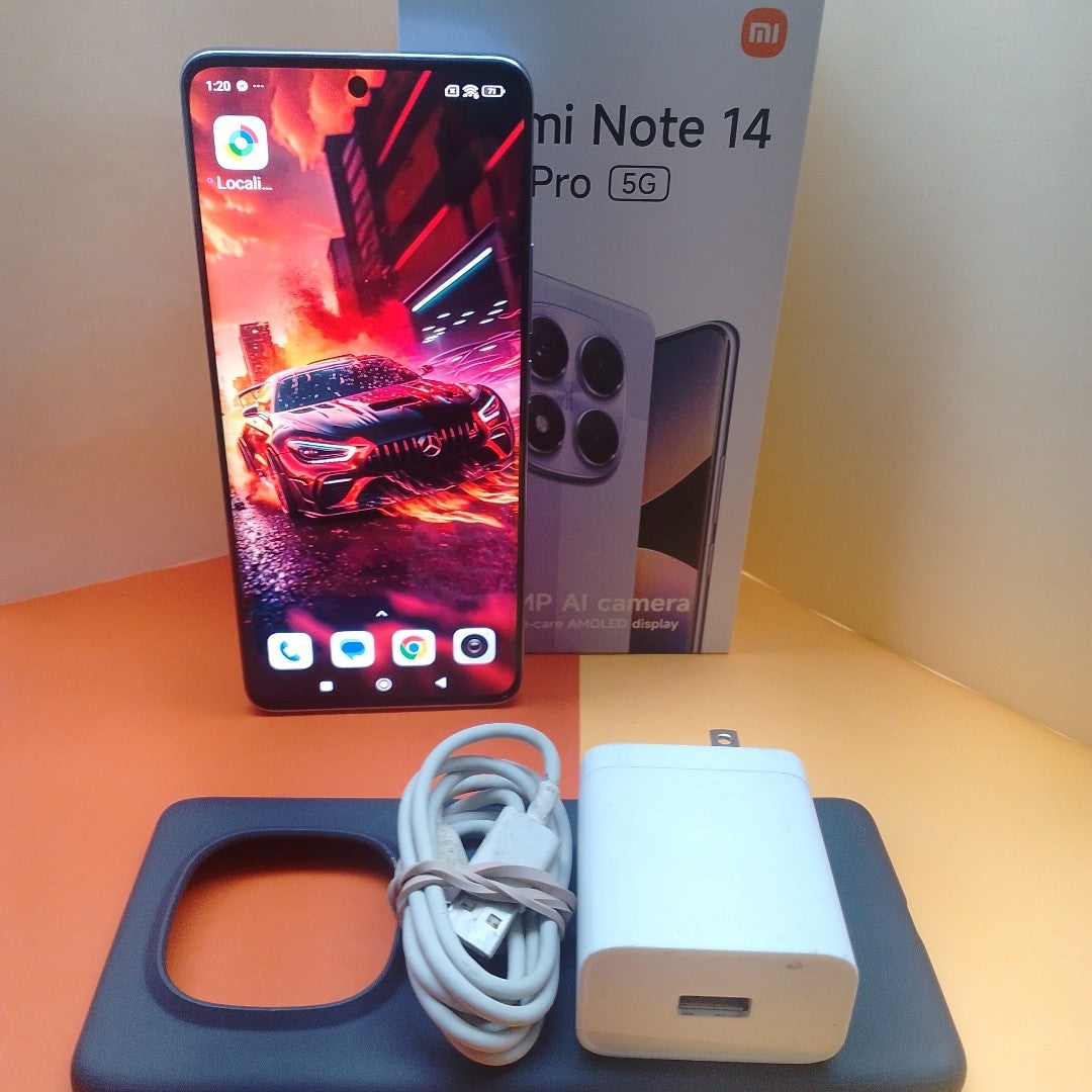 CELULAR XIAOMI REDMI NOTE 14 PRO 5G 24090RA29G (2025) 256 GB 8 GB RAM (SEMINUEVO)