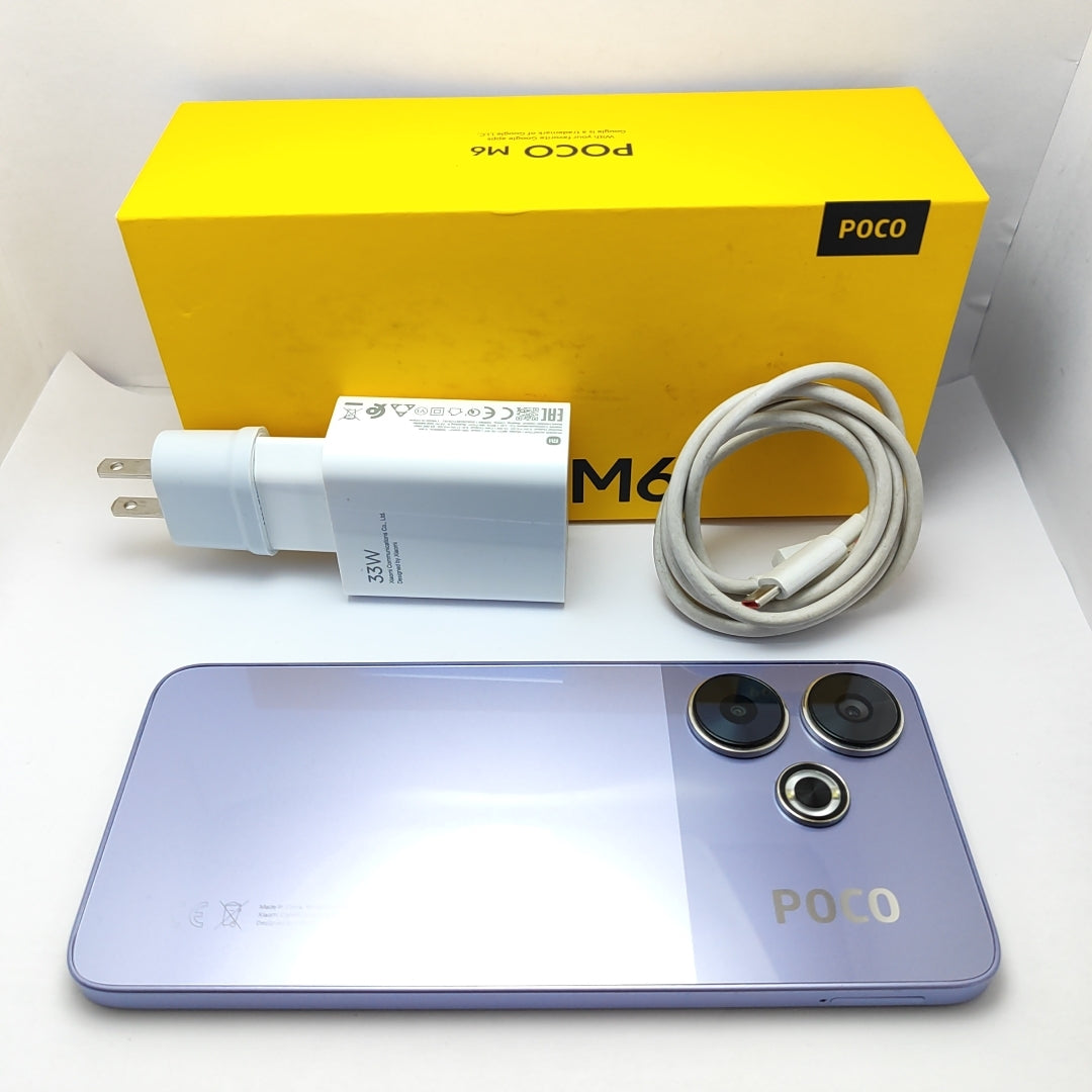CELULAR XIAOMI POCO M6 2404APC5FG (2023) 256 GB 8 GB RAM