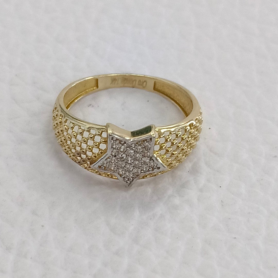 ANILLOS DAMA ORO 14K 2 (NUEVO)