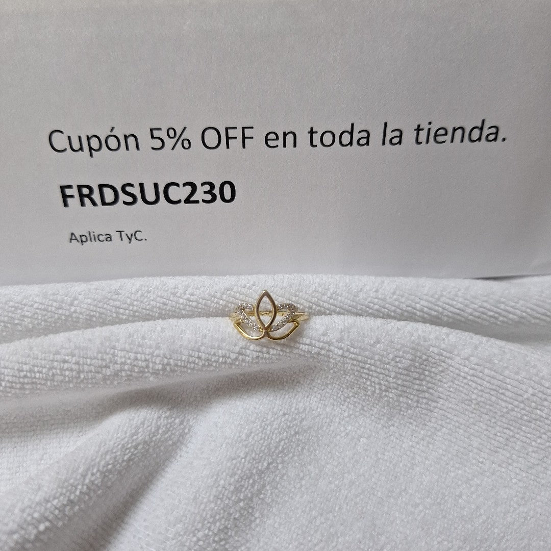 ANILLOS DAMA ORO 14K 1.5 (NUEVO)
