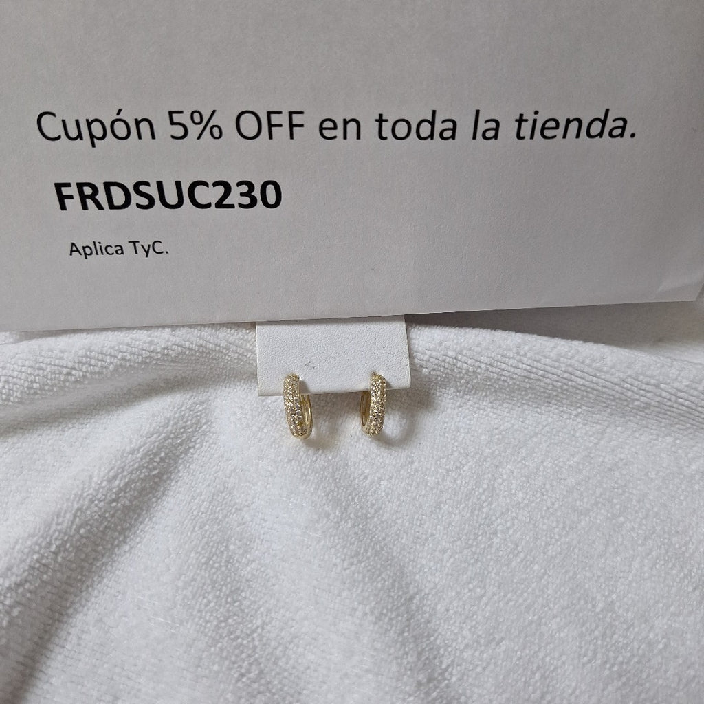 HUGGIES ORO 14K 2.1 (NUEVO)