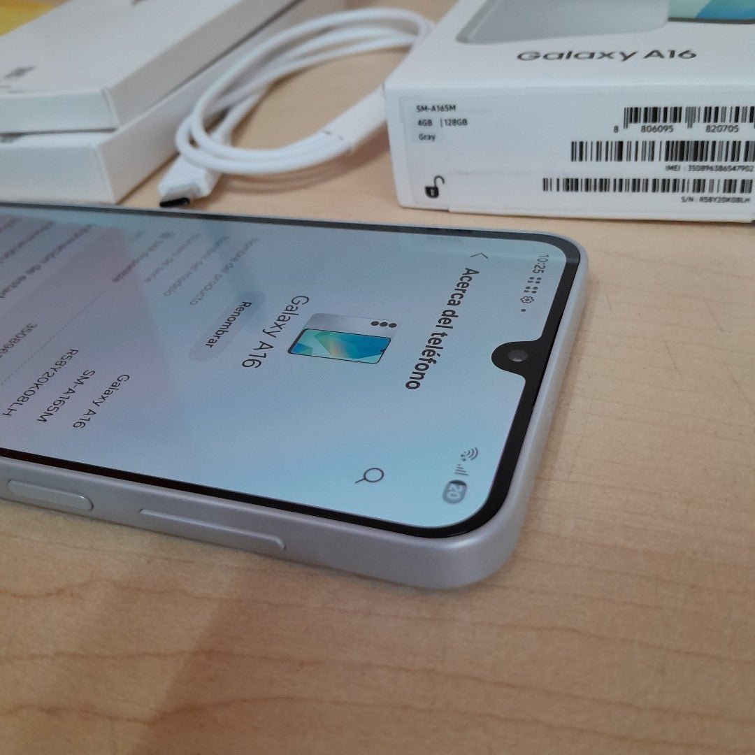 CELULAR SAMSUNG GALAXY A16 SM-A165M (2024) 128 GB 4 GB RAM (SEMINUEVO)